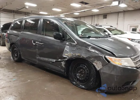 2013 Honda Odyssey Ex z USA, uszkodzony, nr VIN 5FNRL5H42DB024231